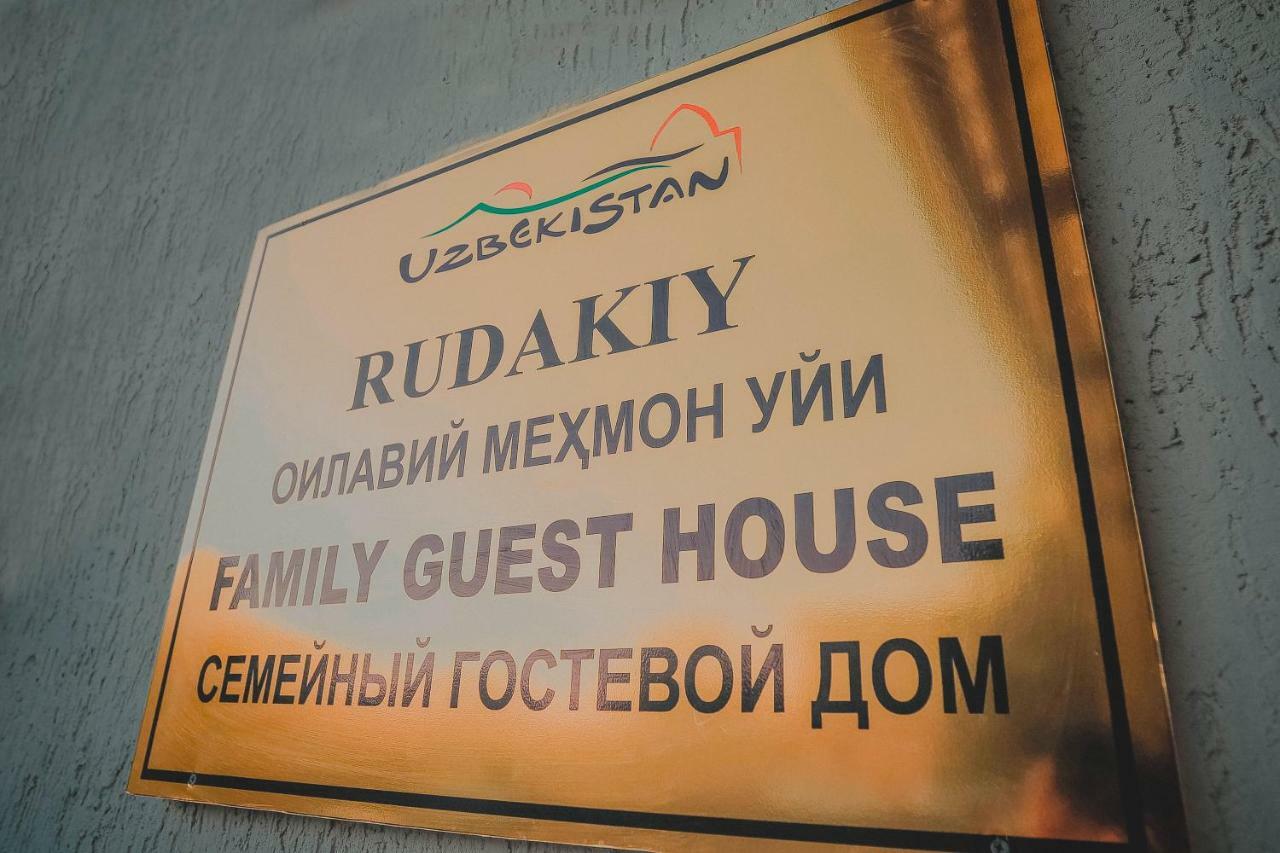 Rudakiy Guest House Bukhara Exterior foto